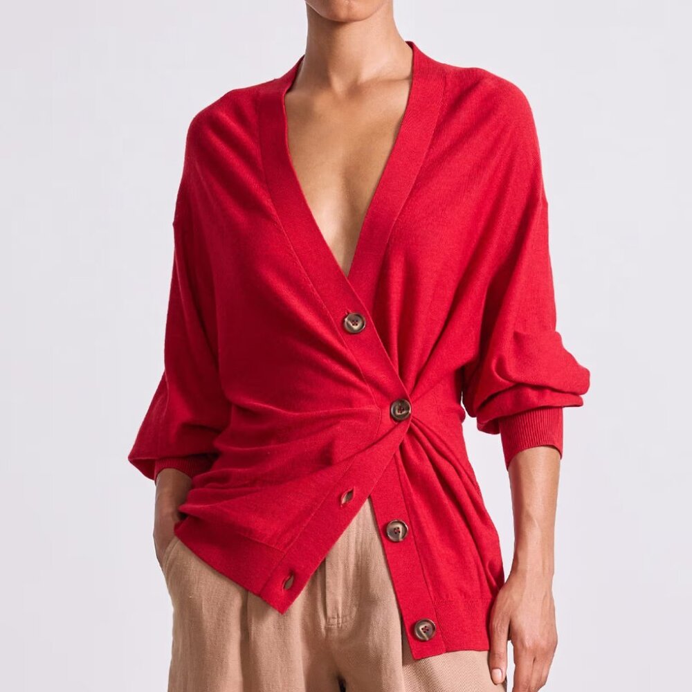 Apiece Apart Drippy Tissue Cardigan